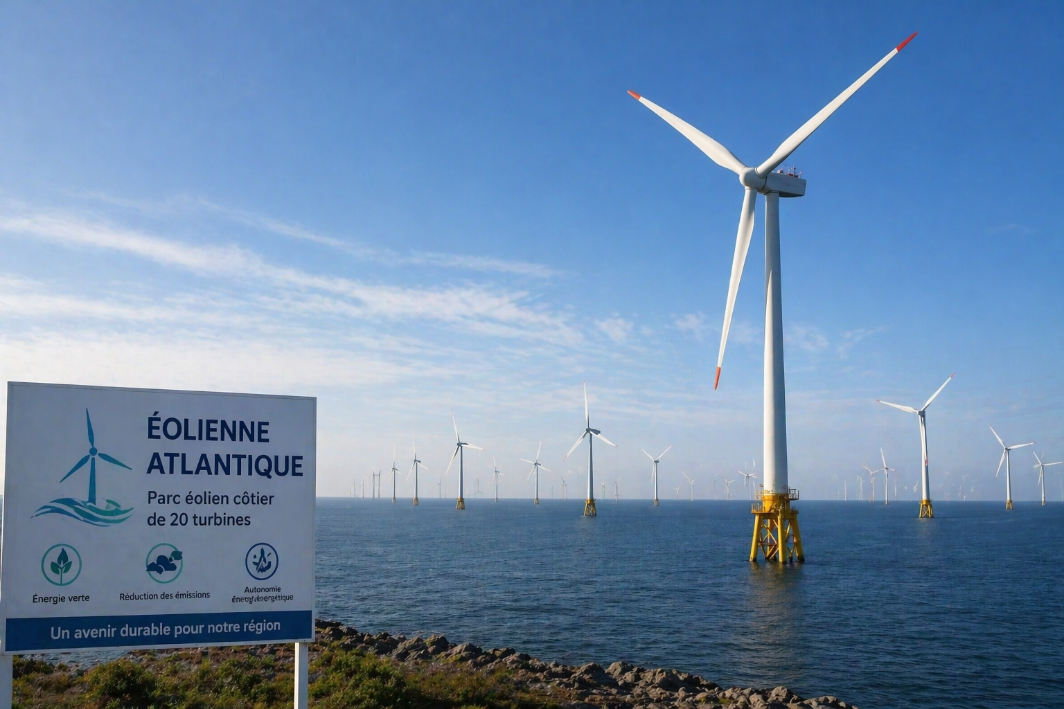 Éolienne Atlantique